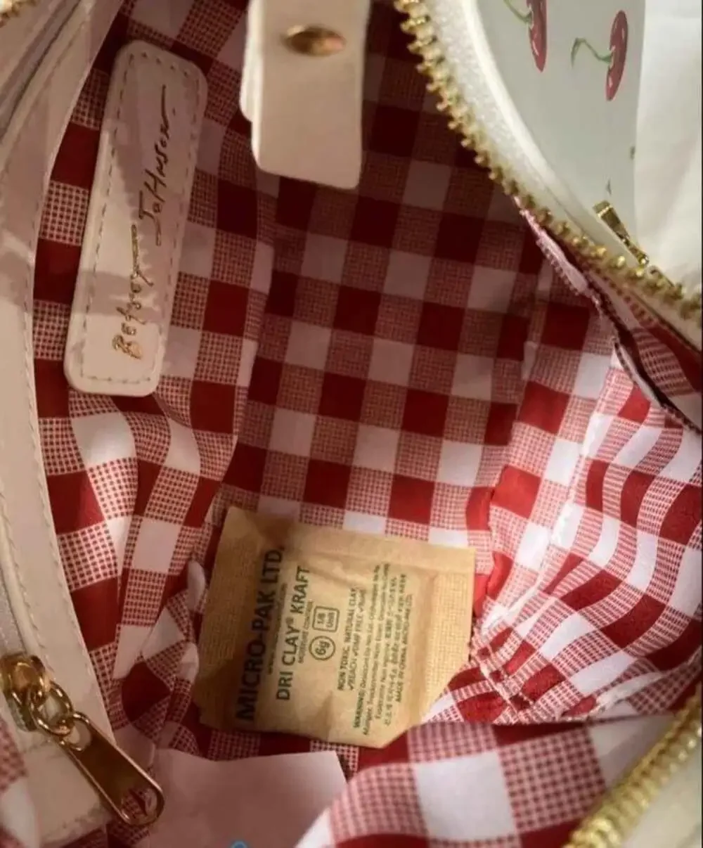 Betsey Johnson Cherry Print Handbag